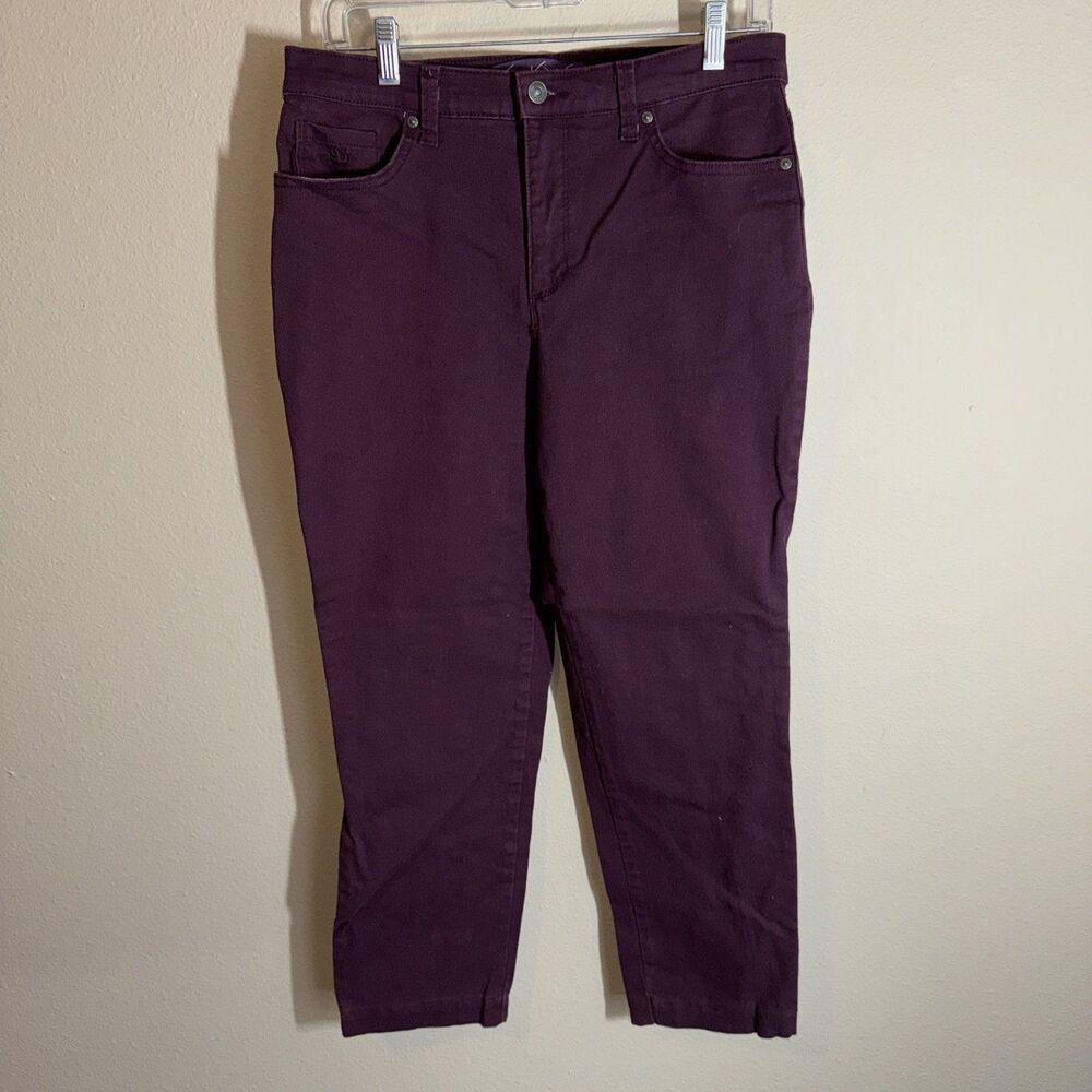 Gloria Vanderbilt Amanda Jeans Purple